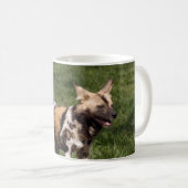 アフリカ野生犬001 コーヒーマグカップ (正面右)