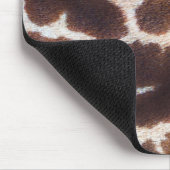 アフリカ野生生物キリン毛皮フォトデザイン マウスパッド (コーナー)