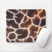 アフリカ野生生物キリン毛皮フォトデザイン マウスパッド (マウス)