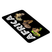 アフリカ野生生物大陸トリオ マグネット (右側)