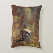 アフリカ野生生物 オリックス アンテロープ 砂丘 サバンナ アクセントクッション (裏面(縦))