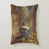 アフリカ野生生物 オリックス アンテロープ 砂丘 サバンナ アクセントクッション (正面(垂直))