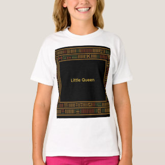 アフリカ金ゴールドケンテキッズTシャツ Tシャツ