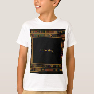 アフリカ金ゴールドケンテキッズTシャツ Tシャツ