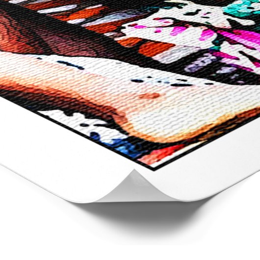 アフリカ難民 ポスター (角)