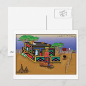 アフリカ面 ポストカード (正面/裏面)