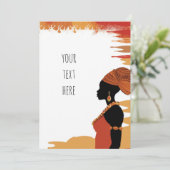 アフリカ風 招待状 (スタンド正面)