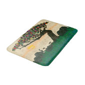 アフリカ飛行機の象 バスマット (アングル)