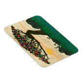 アフリカ飛行機の象 マグネット (右側)