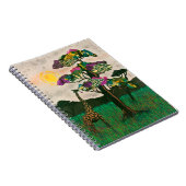 アフリカ飛行機キリン ノートブック (右側)