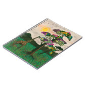 アフリカ飛行機キリン ノートブック (左側)