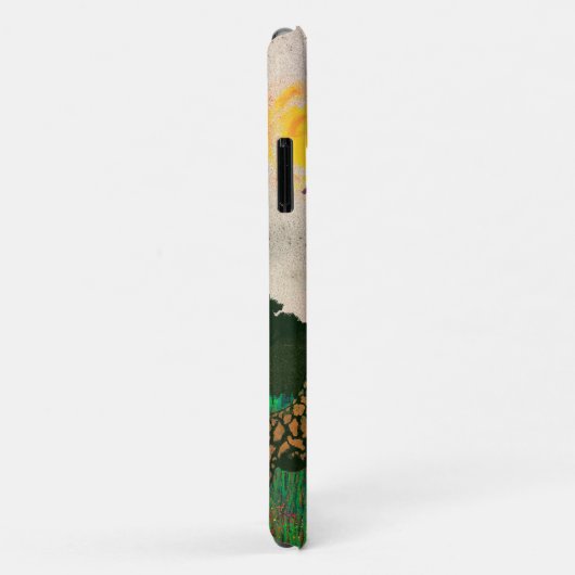 アフリカ飛行機キリン Case-Mate iPhoneケース (裏面/右)