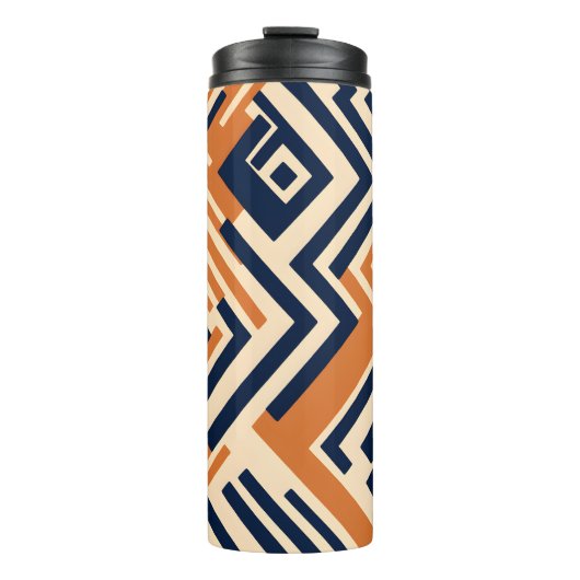 アフリカ鮮やかパターン タンブラー (正面)