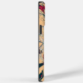 アフリカ鮮やか万華鏡のように千変万化するパターン：ピーチな喜び Case-Mate iPhoneケース (裏面 / 右)