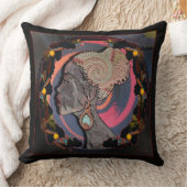 アフリカ鮮やか クッション (ブランケット)