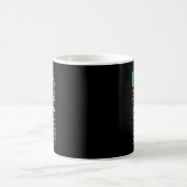 アフリカ黒いパパ栄養事実メラニン意識 コーヒーマグカップ (中央)