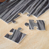 アフリカ黒人女性ブードゥープリエスファンタジーアート ジグソーパズル (側面)