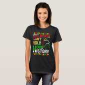 アフリカ黒王の歴史1ヶ月は持つことができない Tシャツ (正面フル)