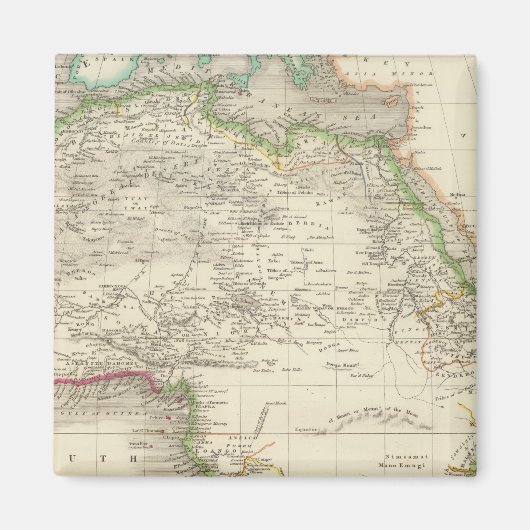 アフリカ10 マグネット (正面)