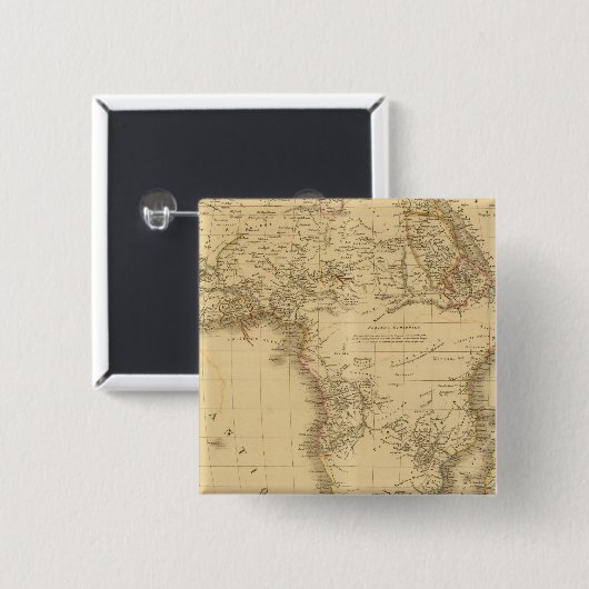 アフリカ11 缶バッジ (正面&裏面)