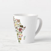 アフリカ12OZ カフェラテマグ (右アングル)