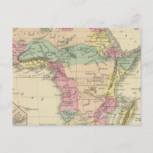 アフリカ13 ポストカード (正面)