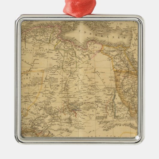 アフリカ14 メタルオーナメント (正面)