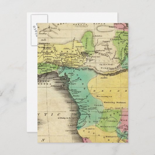 アフリカ16 ポストカード (正面/裏面)