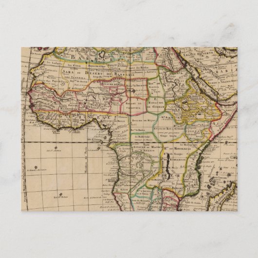 アフリカ19 ポストカード (正面)