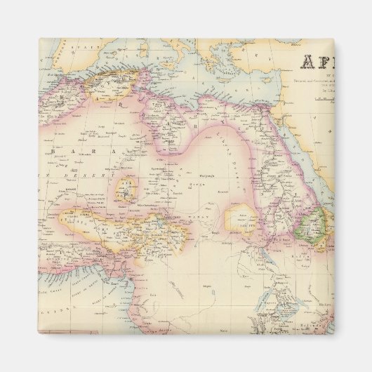 アフリカ19 マグネット (正面)