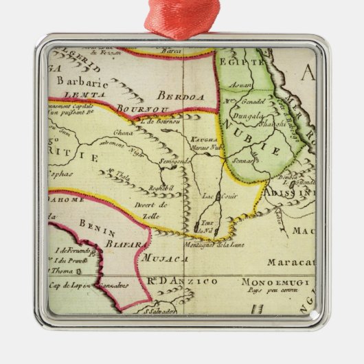 アフリカ20 メタルオーナメント (正面)