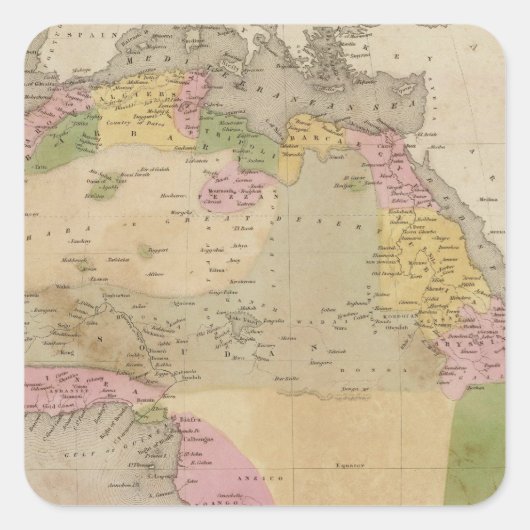 アフリカ21 スクエアシール (正面)