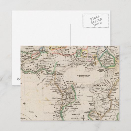 アフリカ21 ポストカード (正面/裏面)