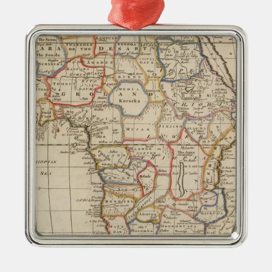 アフリカ22 メタルオーナメント (正面)