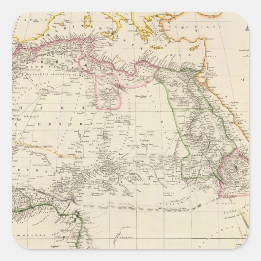 アフリカ24 スクエアシール (正面)