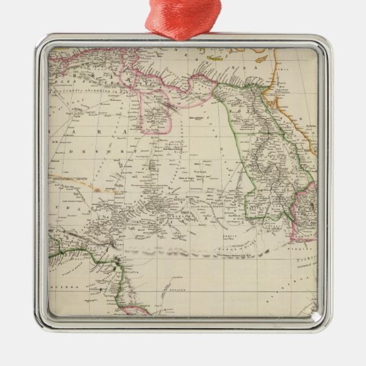 アフリカ24 メタルオーナメント (正面)