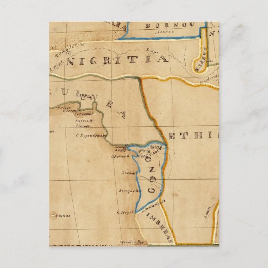 アフリカ26 ポストカード (正面)