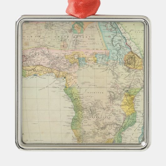 アフリカ26 メタルオーナメント (正面)