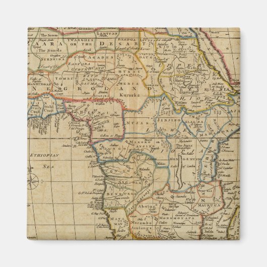 アフリカ29 マグネット (正面)