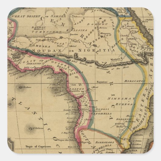 アフリカ30 スクエアシール (正面)