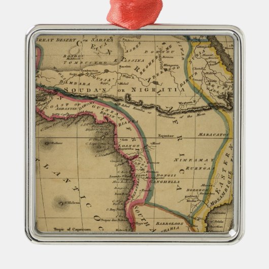 アフリカ30 メタルオーナメント (正面)