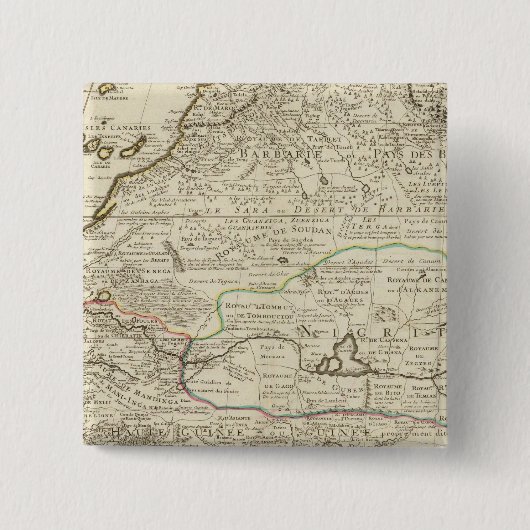 アフリカ32 缶バッジ (正面)