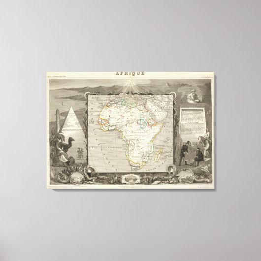 アフリカ34 キャンバスプリント (正面)