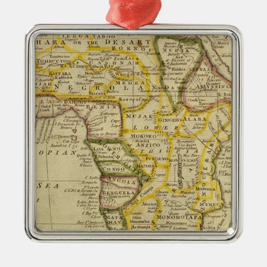 アフリカ34 メタルオーナメント (正面)