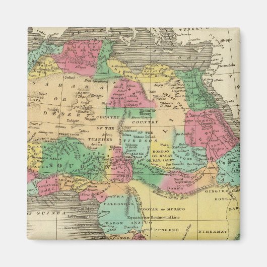 アフリカ38 マグネット (正面)