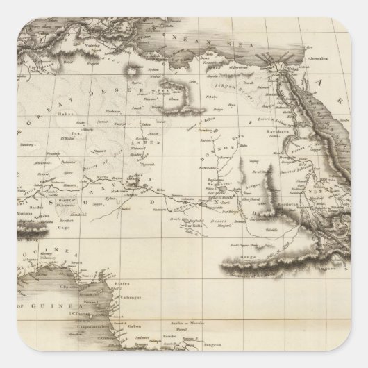 アフリカ39 スクエアシール (正面)