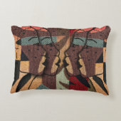 アフリカ3Dタペストリー アクセントクッション (裏面)