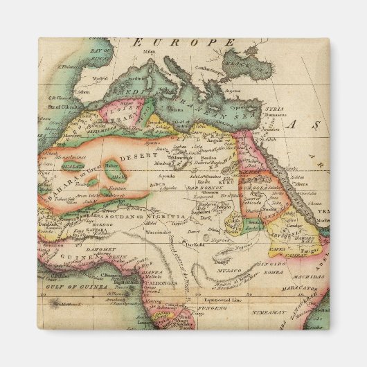 アフリカ43 マグネット (正面)