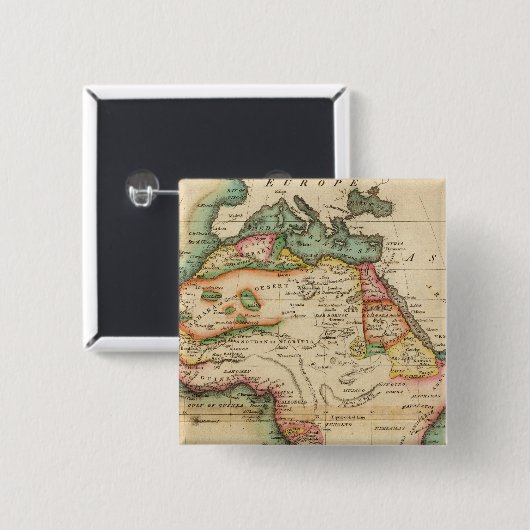 アフリカ43 缶バッジ (正面&裏面)