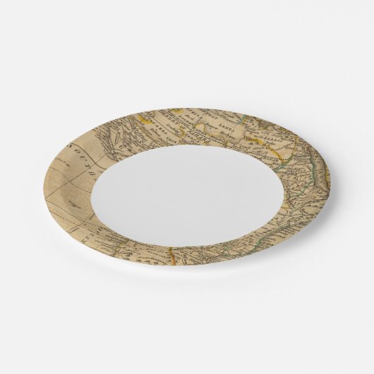 アフリカ45 ペーパープレート (アングル)